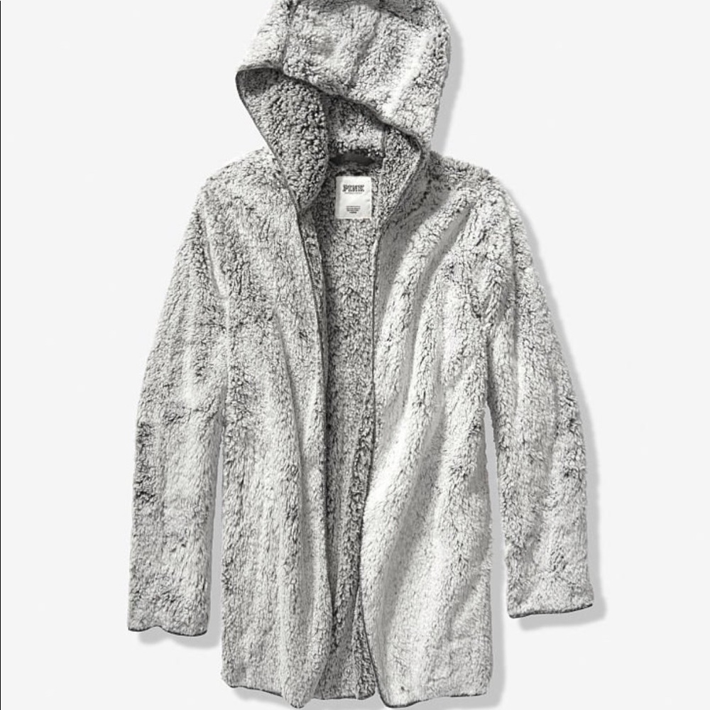 COPY - Sherpa Cardigan-PINK
